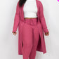 Ribbed Long Cardigan & Leggings Set