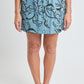 Cotton Gauze Cargo Skort
