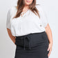 Cotton Gauze Cargo Skort