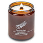 Lavender | Wood Wick Candle with Natural Coconut Wax