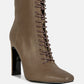 Wyndham Lace Up Leather Ankle Boots