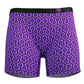 Women's Bamboo Hexagon Long Leg Boxer Brief