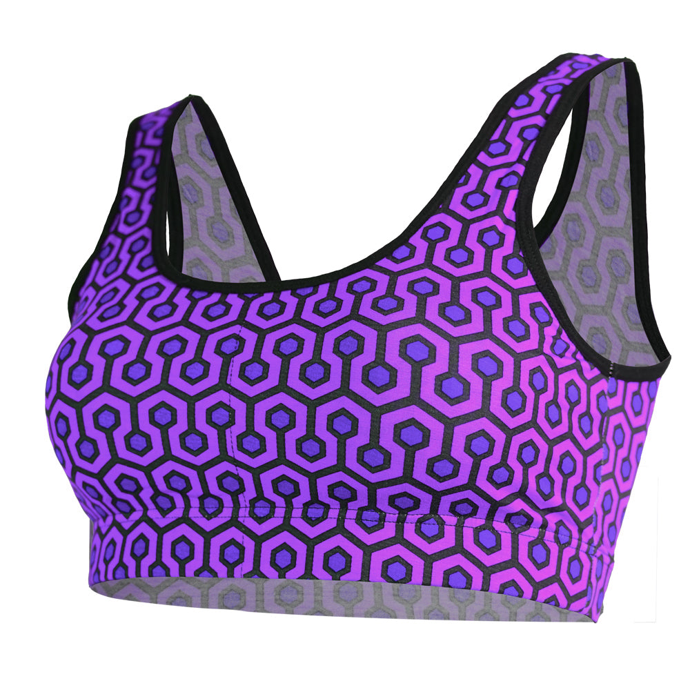 Bamboo Hexagon Padded Comfort Bralette