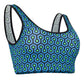 Bamboo Hexagon Padded Comfort Bralette