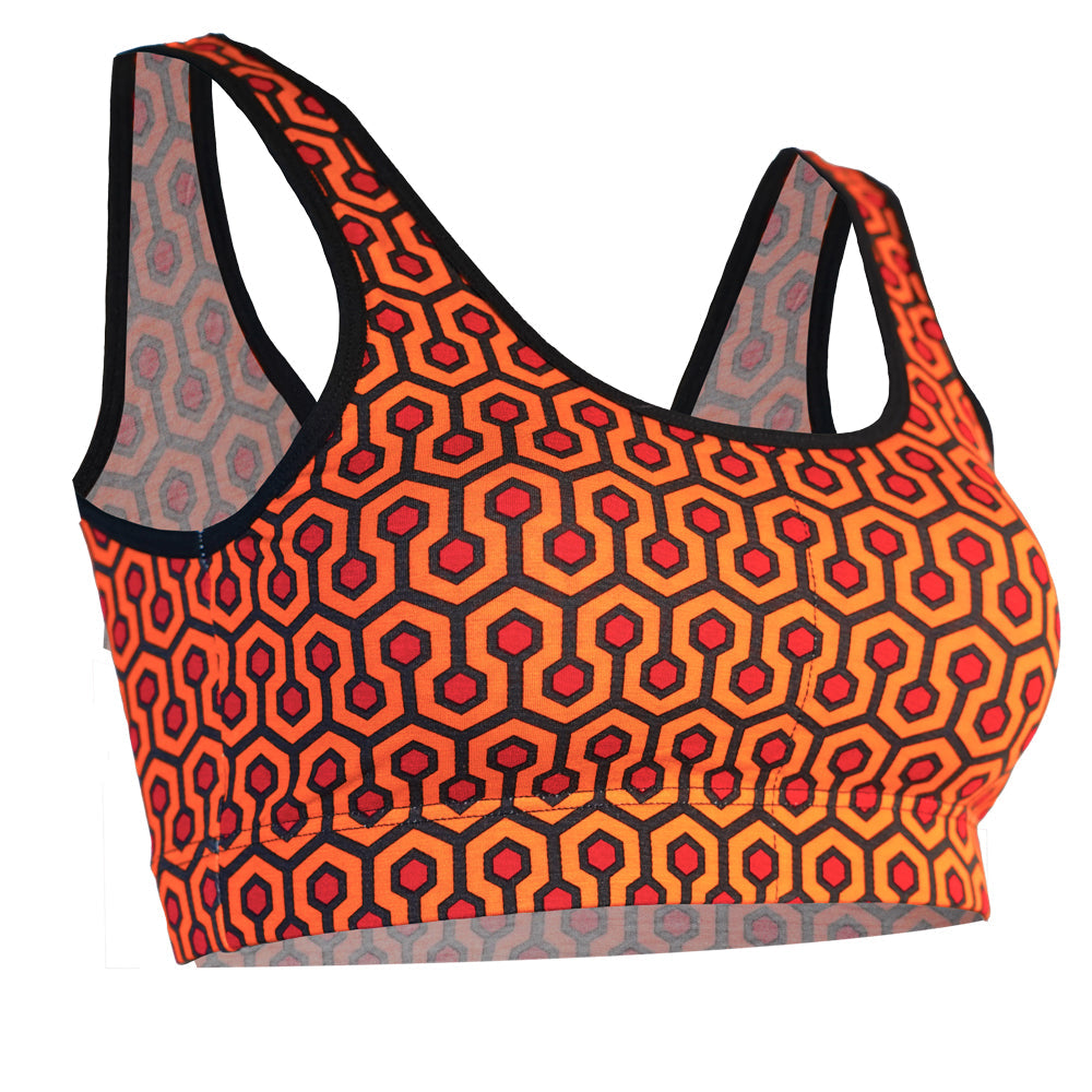 Bamboo Hexagon Padded Comfort Bralette