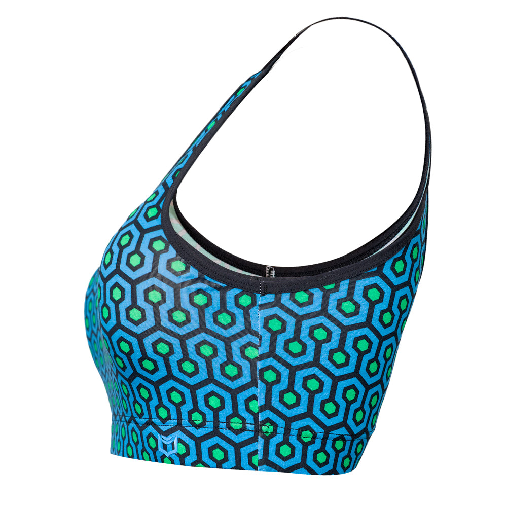 Bamboo Hexagon Padded Comfort Bralette