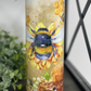 Watercolor Honey Bee 20oz Skinny Tumbler