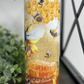 Watercolor Honey Bee 20oz Skinny Tumbler