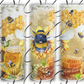 Watercolor Honey Bee 20oz Skinny Tumbler