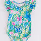 Watercolor Butterflies S/S Flutter Bodysuit
