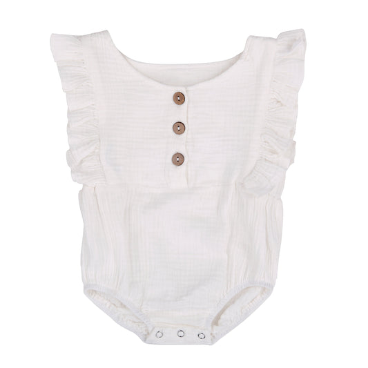 White Summer Romper