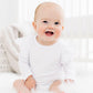White L/S Flutter Bodysuit