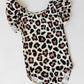 Wild One S/S Flutter Sleeve Leotard