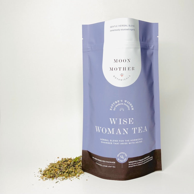 Wise Woman Tea: Herbal Blend for the Hormonal Changes that Arise With Aging
