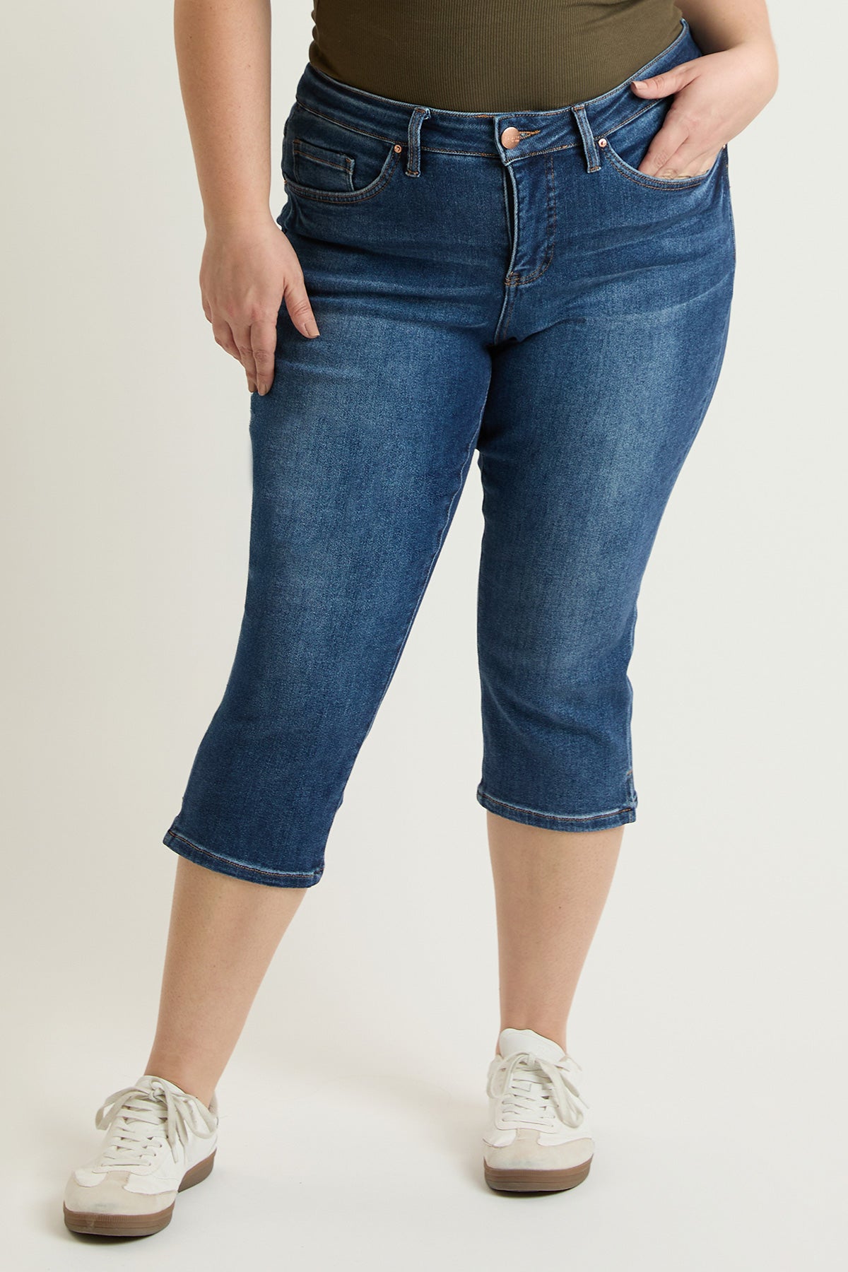 Premium Stretch Essential Capri