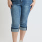 Women's Plus Premium Stretch Cuff Essential Capri