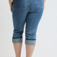 Women's Plus Premium Stretch Cuff Essential Capri
