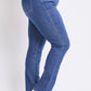 High Rise Basic 5 Pocket Straight  Jeans