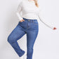 High Rise Basic 5 Pocket Straight  Jeans