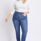 High Rise Basic 5 Pocket Straight  Jeans