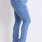 High Rise Basic 5 Pocket Straight  Jeans
