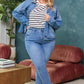 High Rise Basic 5 Pocket Straight  Jeans