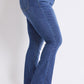 High Rise Slim Bootcut Jeans