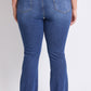 High Rise Slim Bootcut Jeans