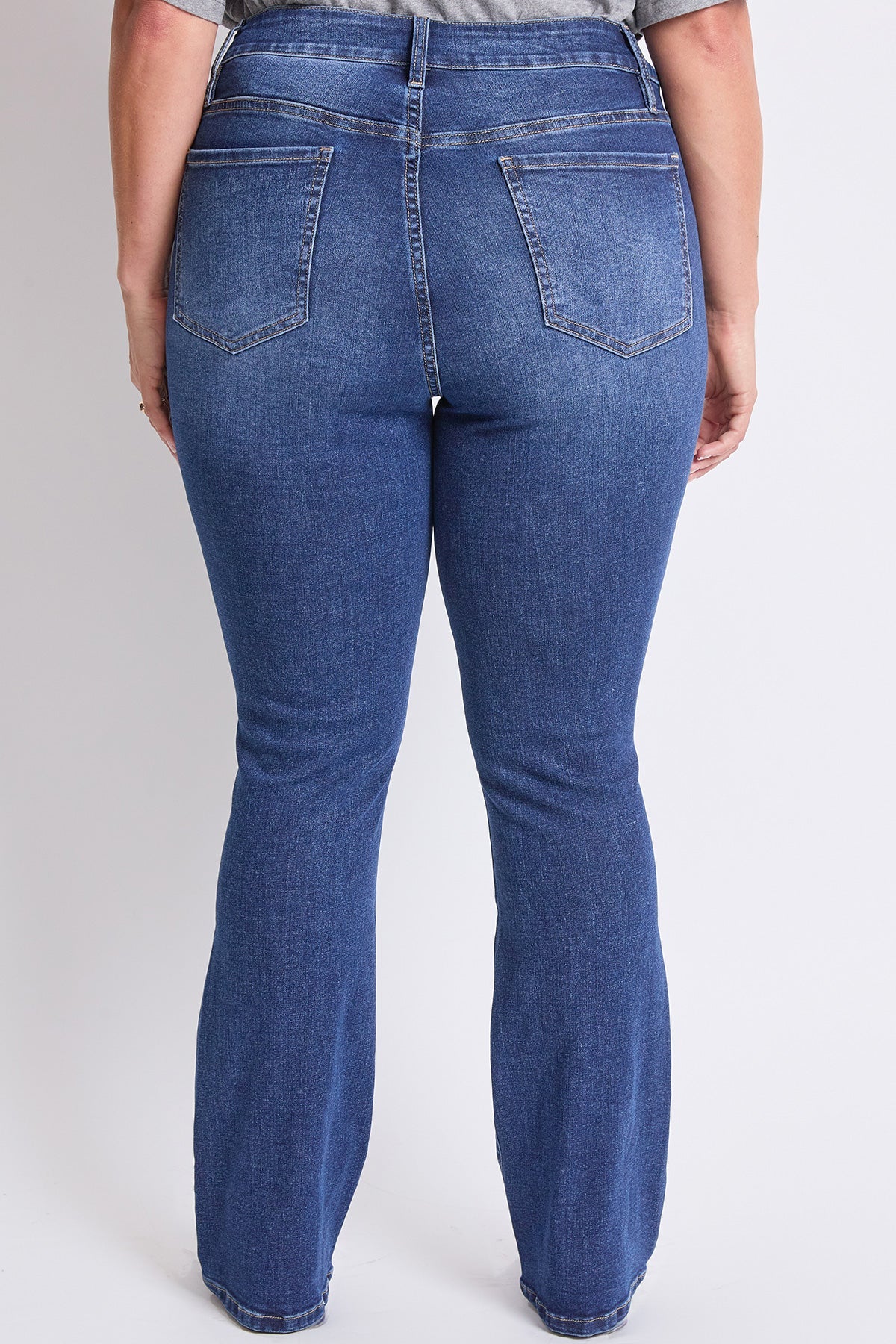 High Rise Slim Bootcut Jeans