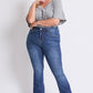 High Rise Slim Bootcut Jeans
