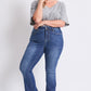 High Rise Slim Bootcut Jeans