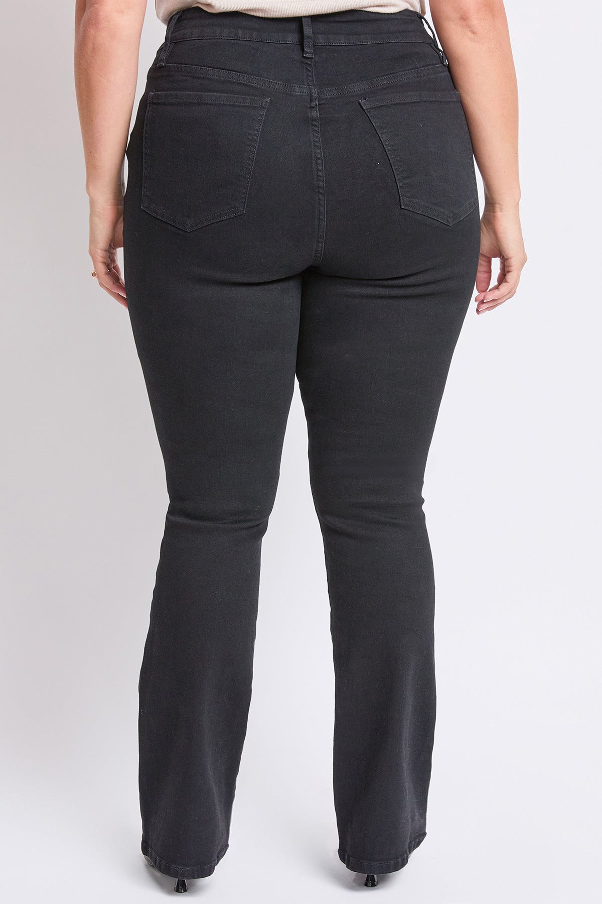 High Rise Slim Bootcut Jeans