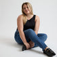 High Rise Curve Confidence WannaBettaButt Straight  Jeans