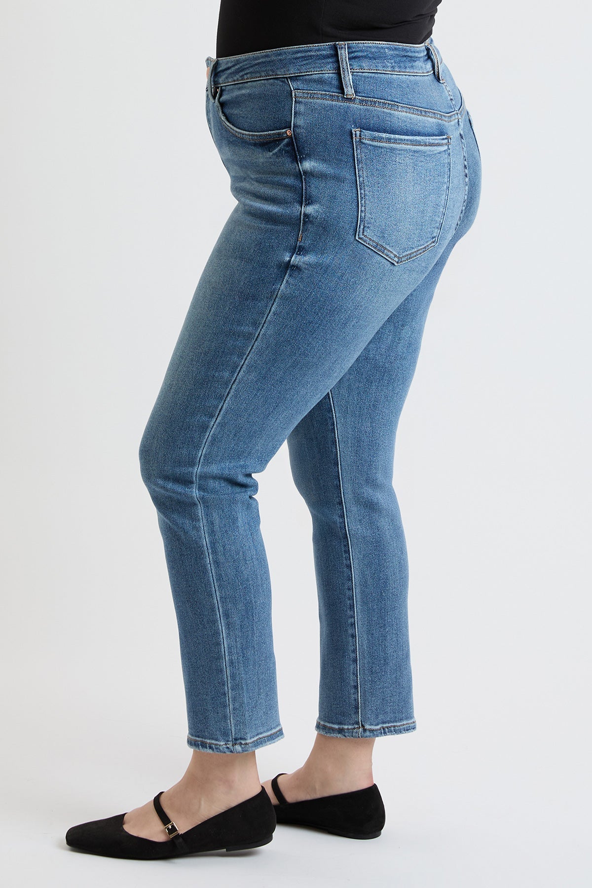 Premium Stretch Slim Straight Jeans