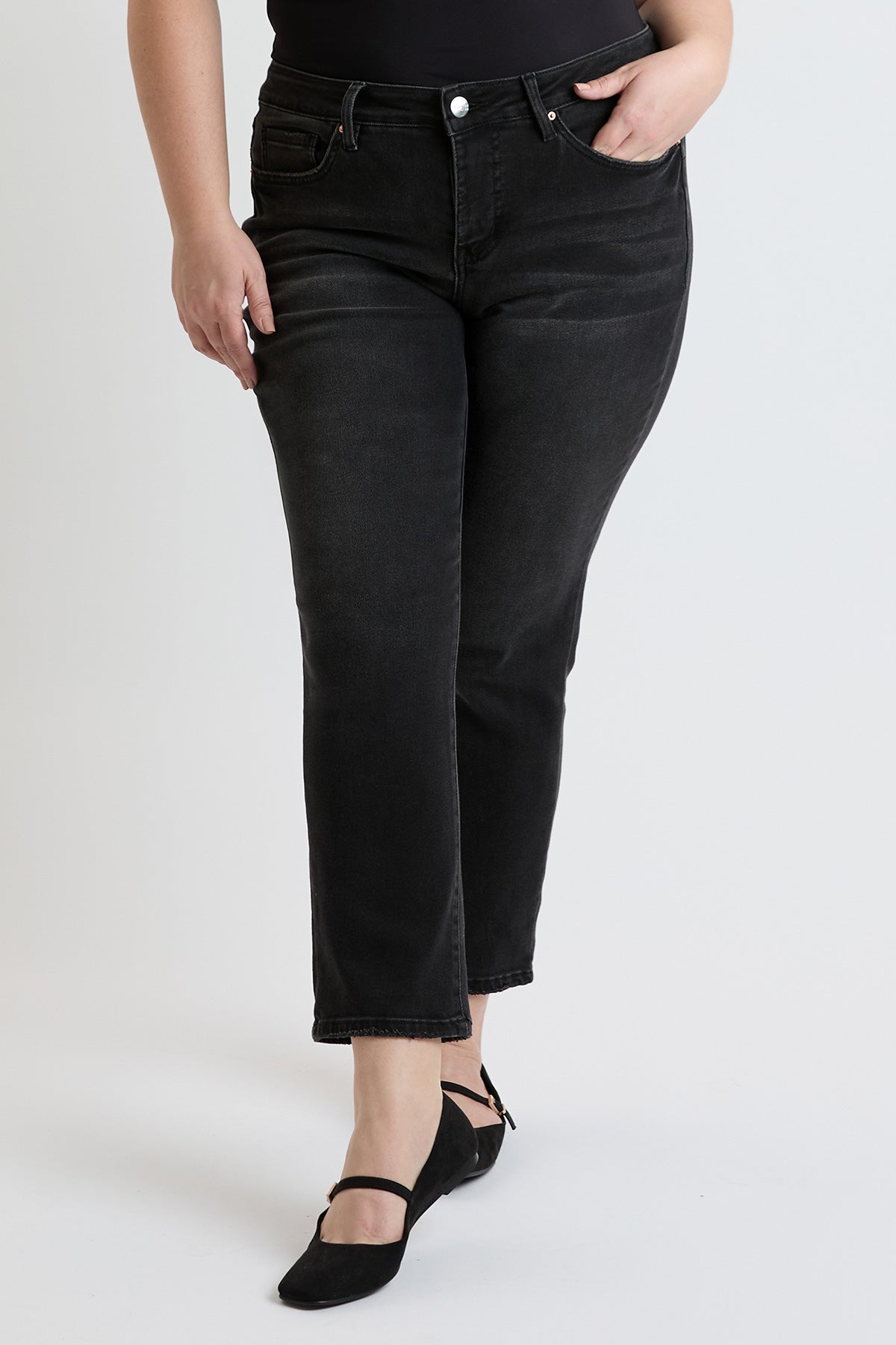 Premium Stretch Slim Straight Jeans