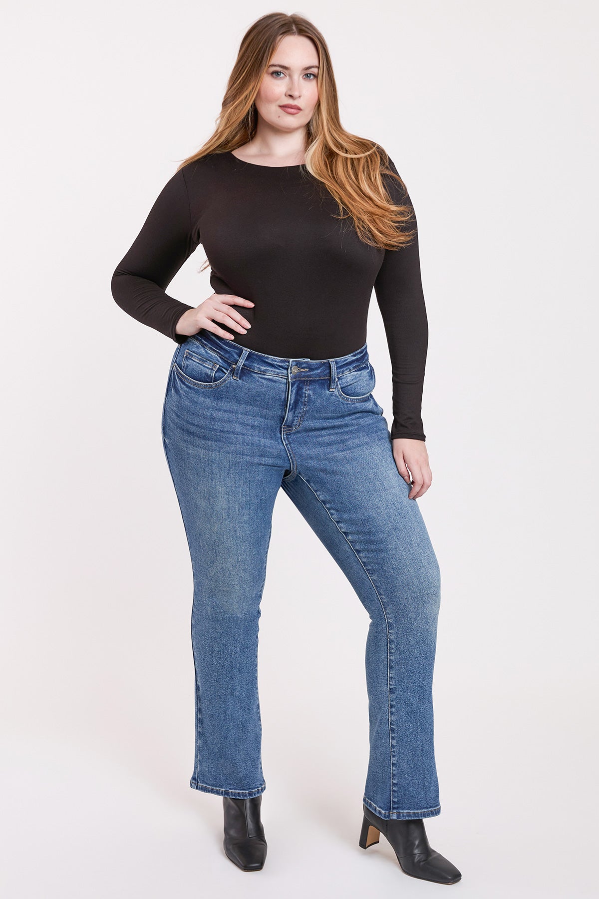 Premium Stretch Bootcut Jeans