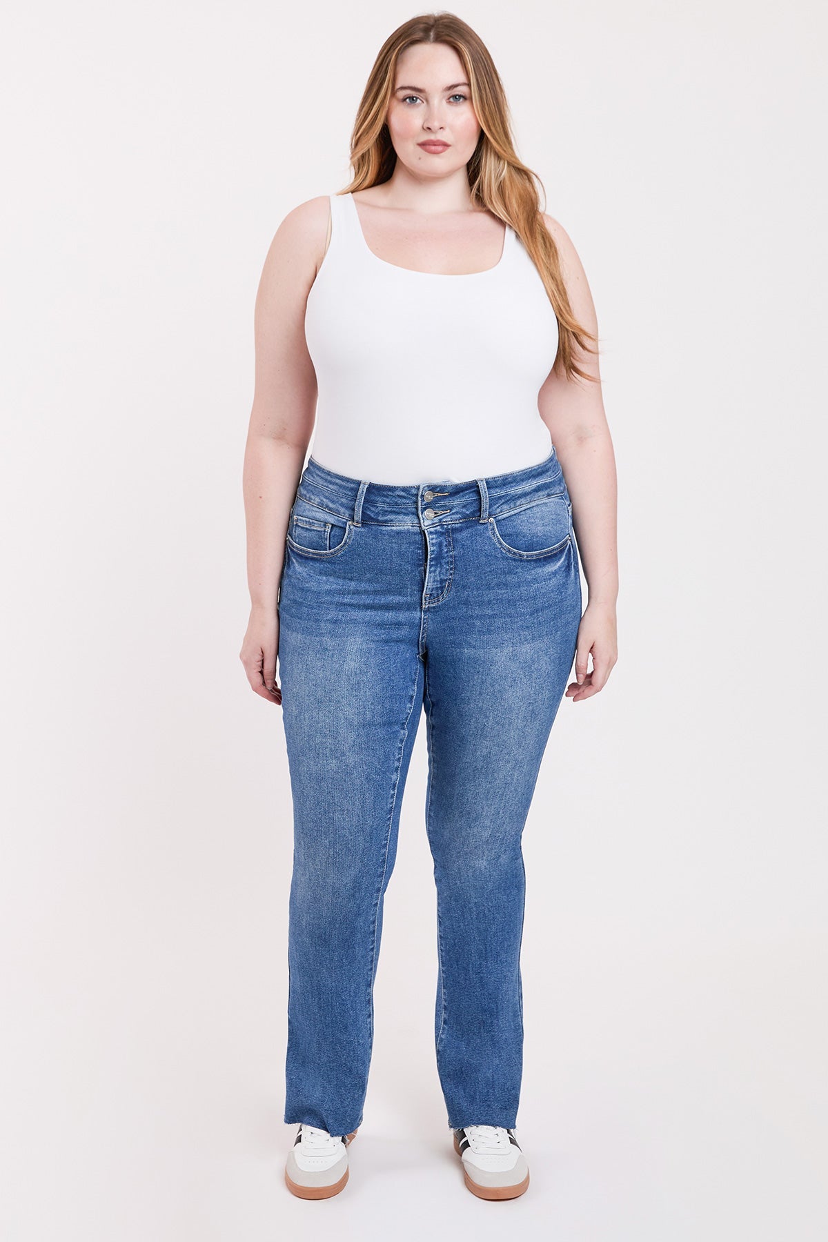 Premium Stretch High Rise Bootcut Jeans