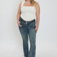 3-Button Bootcut Jeans