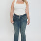 3-Button Bootcut Jeans