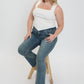 3-Button Bootcut Jeans