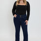 3-Button Bootcut Jeans