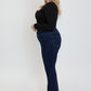 3-Button Bootcut Jeans