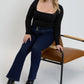 3-Button Bootcut Jeans