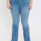 Curve Seam Flare Jeans