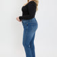 Curve Seam Flare Jeans