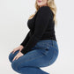 Curve Seam Flare Jeans