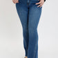 Curve Seam Flare Jeans
