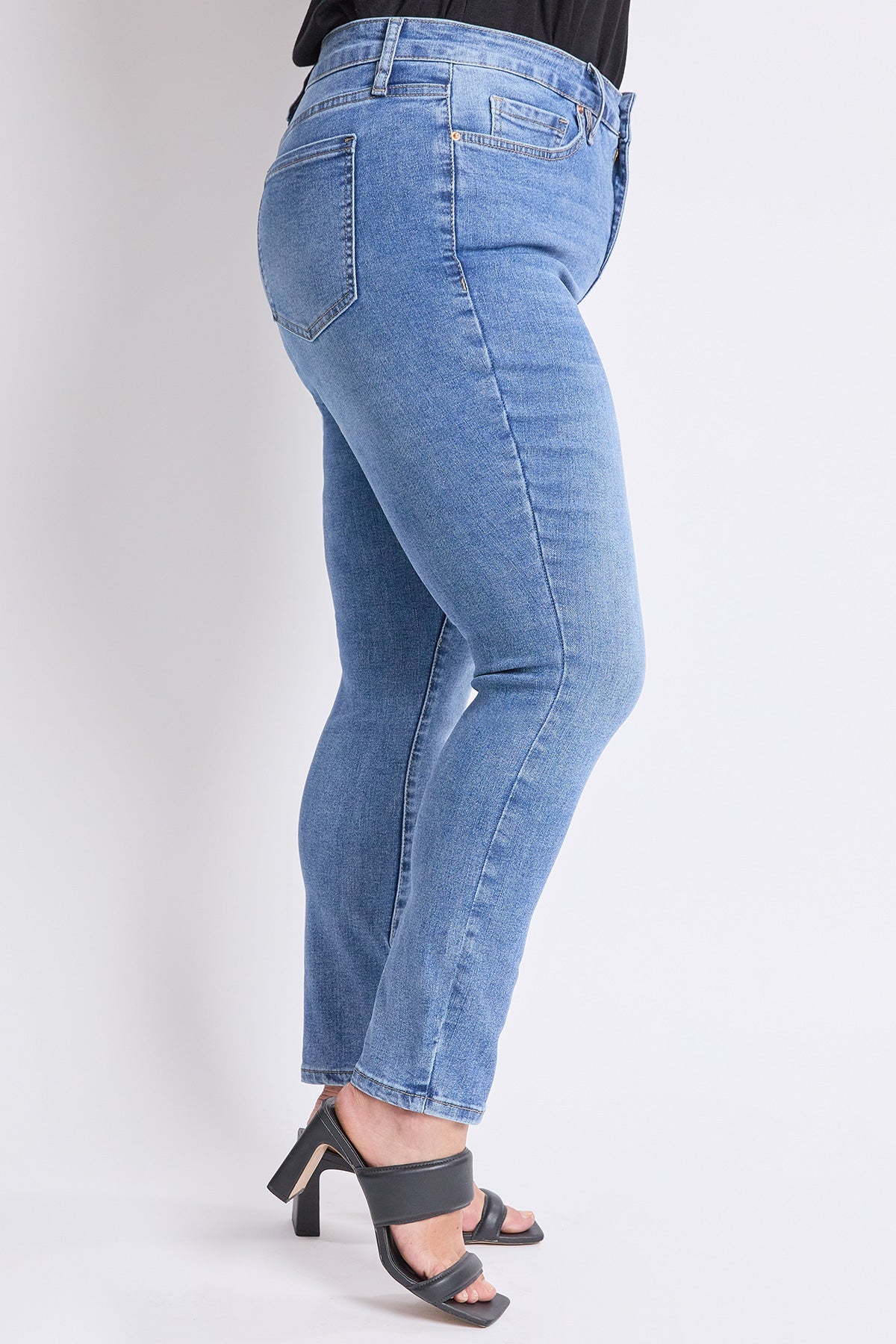 High Rise Basic 5 Pocket Skinny Jeans