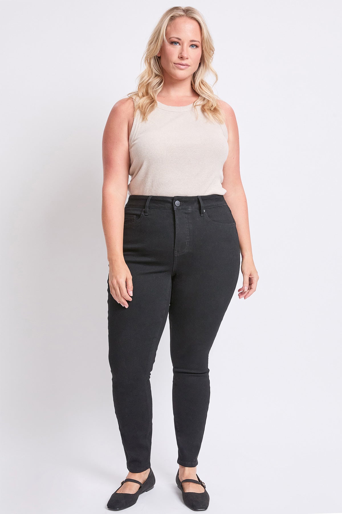 High Rise Basic 5 Pocket Skinny Jeans