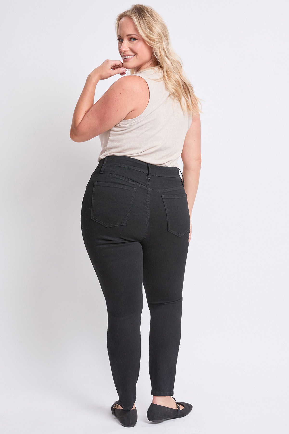 High Rise Basic 5 Pocket Skinny Jeans